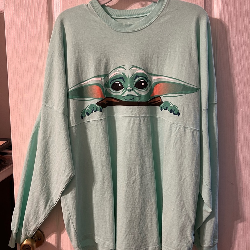 NWT Disney Mandalorian/The Child Spirit Jersey. Size Medium